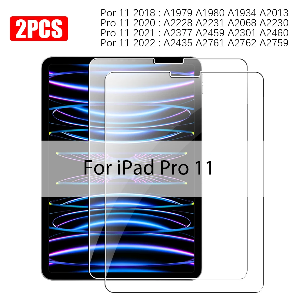 Gehärtetes Glas für Ipad Pro 13 M5 M4 2025 12,9 Air 11 5 4 3 2 M3 M2 Displayschutzfolie A16 10 9 9th 10th Generacion Mini 7 6 Film