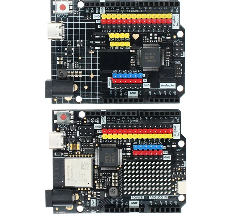 UNO R4 Minima/versión wifi Arduino programación controlador de aprendizaje placa de desarrollo kit de inicio IoT