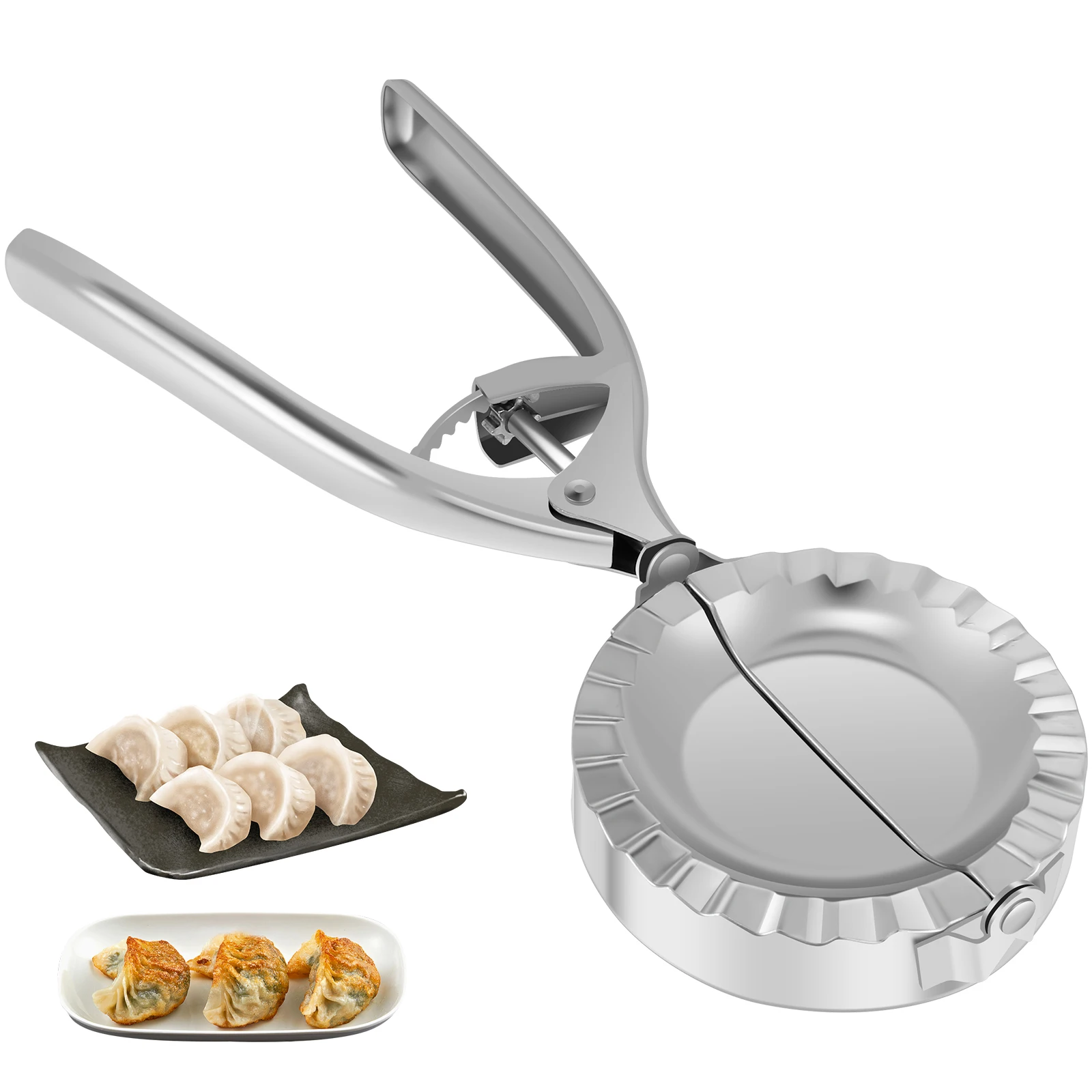 1/4Pcs Dumpling Maker 304 Stainless Steel Ravioli Dumpling Mould Cutter Multifunction Gyoza Dough Press Kitchen Accessories