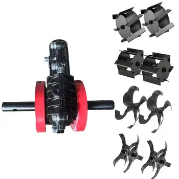 ガーデンロートティラーカルチベーター精密合金多目的除草イータートリマーロータリーカルチベーターツールヘッジ芝刈り機アクセサリー