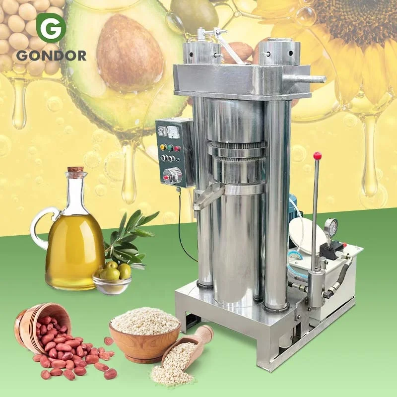 Kakaobohnenöl-Extraktmaschine Presse Huile A Hydraulique Mangue Arachide