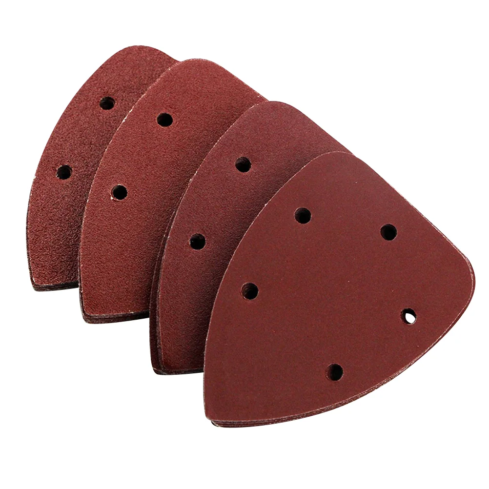 

40pcs Grit 14cm Mouse Sander Pads Sanding Sheets Discs Mixed 40 80 120 240 Hook & Loop Sander Sheets Palm Sanding Discs