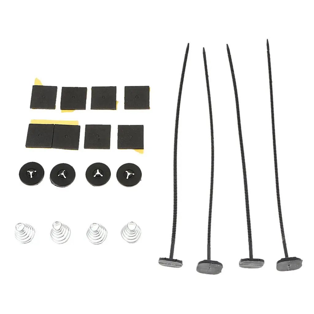

1 SET RADIATOR FAN MOUNTING KIT STRAP TIES ELECTRIC UNIVERSAL STRAP TIE FANS