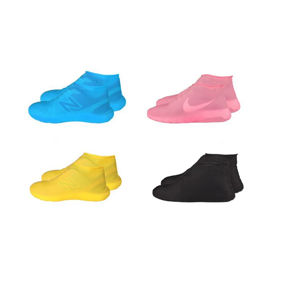 

Rain Boot Cover Waterproof Anti-slip Shoe Protector Protective Gear Latex Boot Covers Shoes Accessories Overshoes Labor