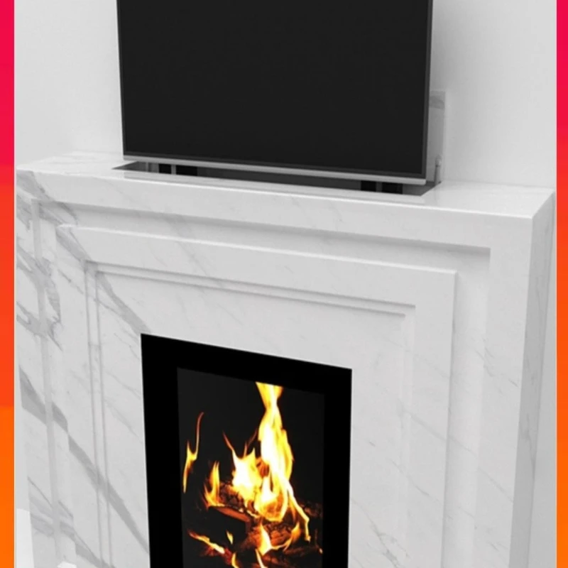 26-84 inch TV lift rack electric automatic hidden cabinet partition