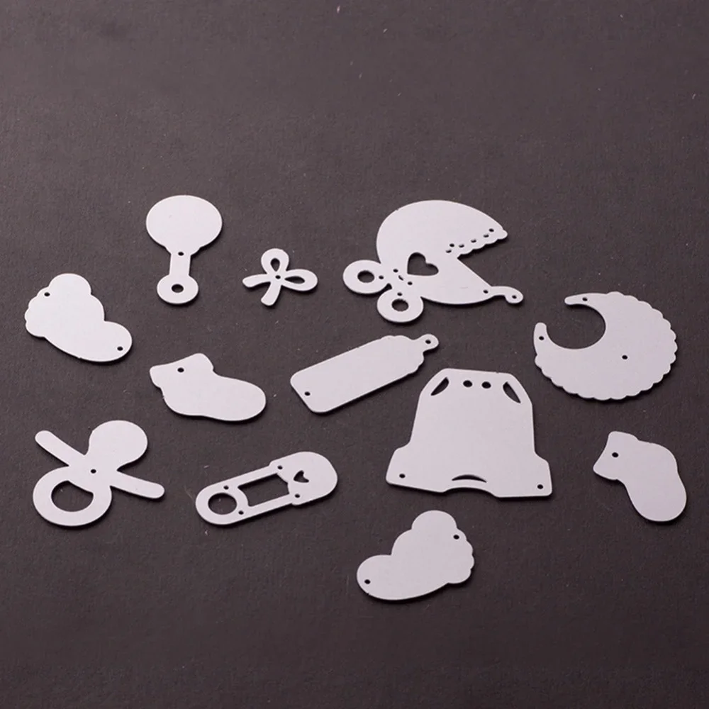 Lovely Baby Carriages Metal Cutting Dies Stencils for DIY Scrapbooking Stamp Photo Album