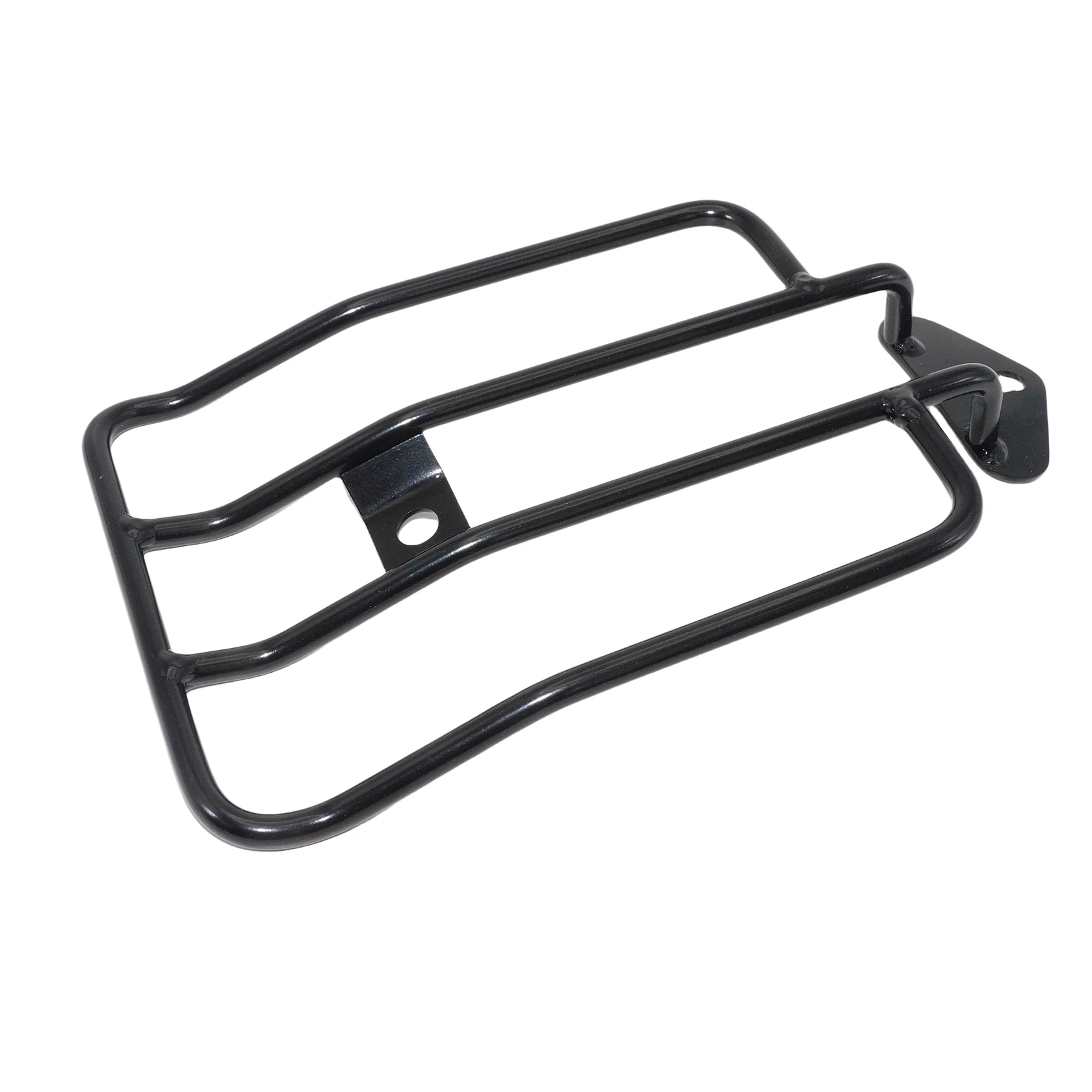 Motorcycle Steel Rear Solo Seat Luggage Rack Support Shelf Black/Chrome For Harley Sportster XL Iron 1200 883 48 Low 2004-2022