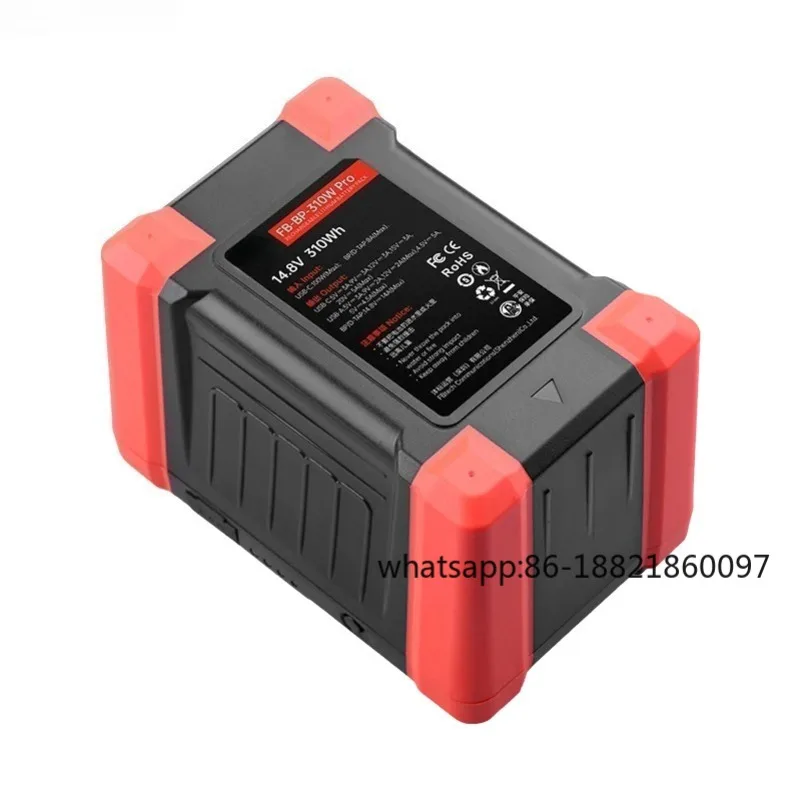 

Настройка FB BP-310W PD быстрая зарядка 21000 мАч Pro V-lock Аккумулятор с V-образным креплением для светодиодной подсветки сверхмощный аккумулятор с v-образным креплением
