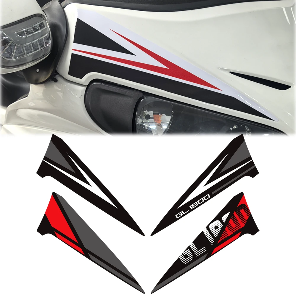 For Goldwing Gold Wing GL1800 GL 1800 2011-2017 New Motorcycle Front Windshield Windscreen PVC Stickers Protection Decals