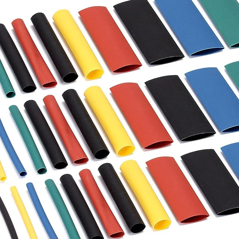 

Heat Shrinkable Tubing Wire Protection Sleeve Insulated Heat Shrinkable Tubing Boxed Color Black Heat Shrinkable Tubing