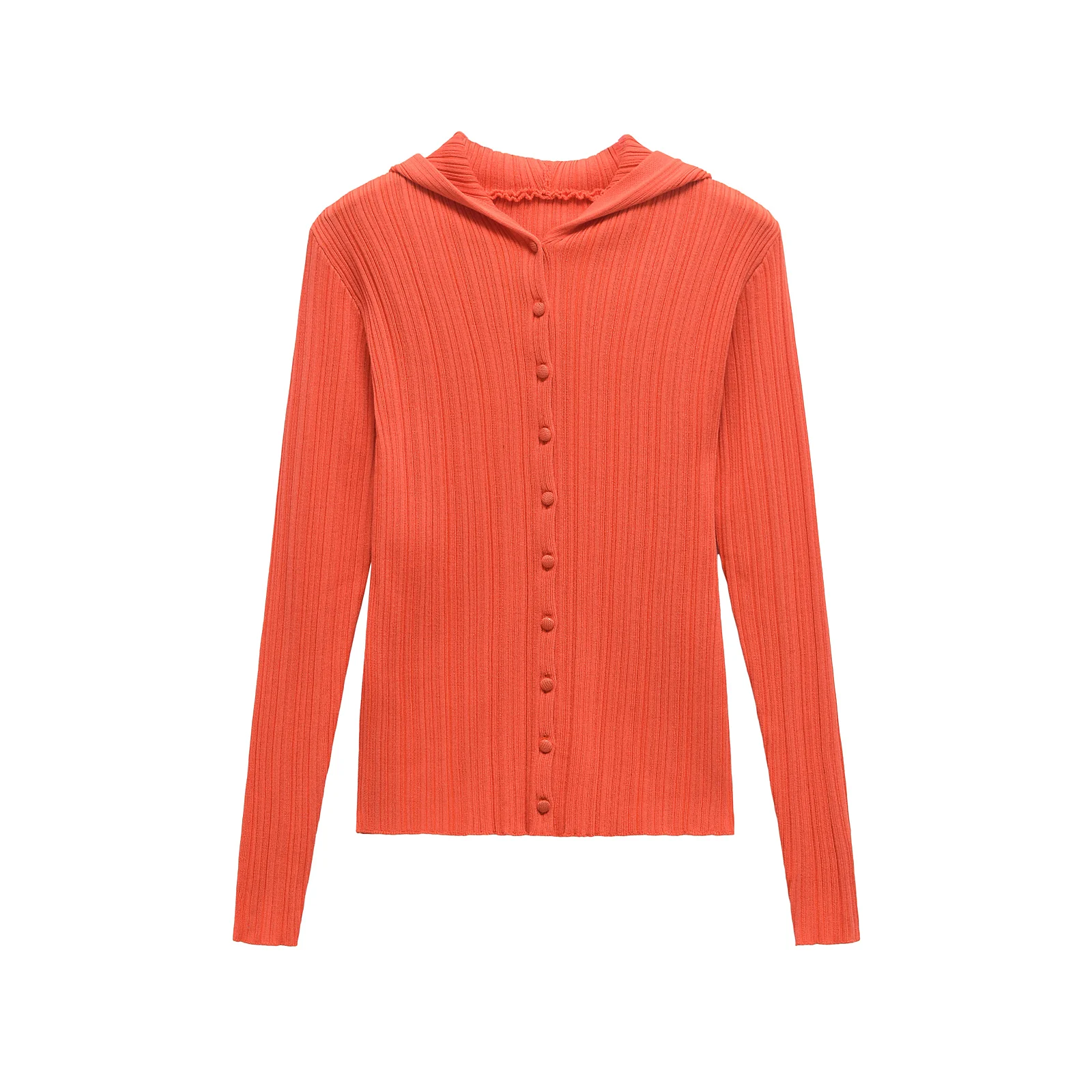 

Cardigan For Women Long Sleeve Knitwear Single Breasted Sweater Button Up Y2k Top Outerwears Woman Clothing 9598036