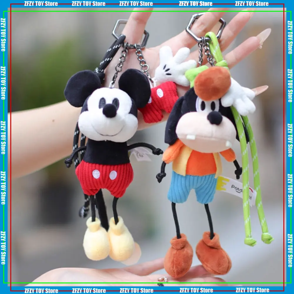 

Происхождение Микки Гуфи плюшевая кукла кулон сумка партнер брелок школьный рюкзак Рождество Хэллоуин подарок ребенку