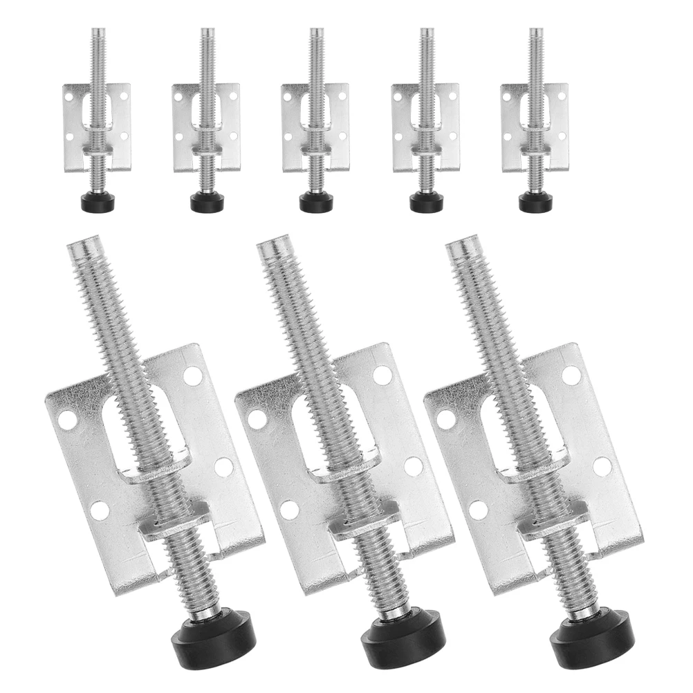 

8 Pcs Adjust The Foot Pad Adjustable Feet for Furniture Height Legs Levelers Heavy Swivel Leveling Steel