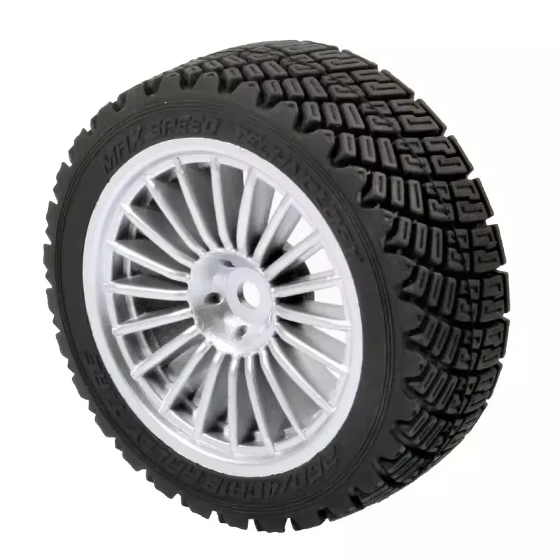 

RS 1/10 RC Racing Car Tire Rally On Road Tyre Plastic Wheel for Tamiya TT01 TT02 XV01 TA06 PTG2 HPI KYOSHO WR8 HSP Upgrades Part