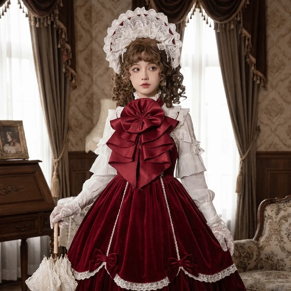 Layered Decor Detachable Ruffled Collar Large Bow Polyester Fake Collar Chic Adjustable Blouse Decorative Collar Performance
