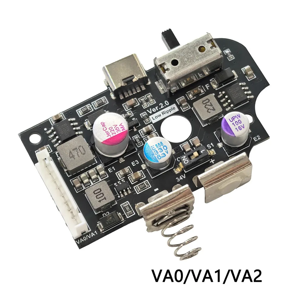 V2.0 لوحة طاقة USB-C عالية الجودة لـ SEGA Game Gear GG بدون طاقة أصلية ملحقات إصلاح الشاشة عالية السطوع