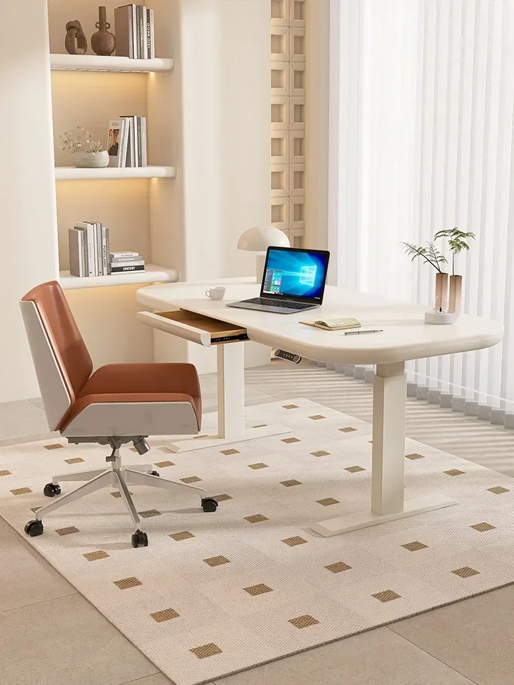 Advanced electric height adjustable office desk, home living room, workbench, study furniture, durable and long-lasting