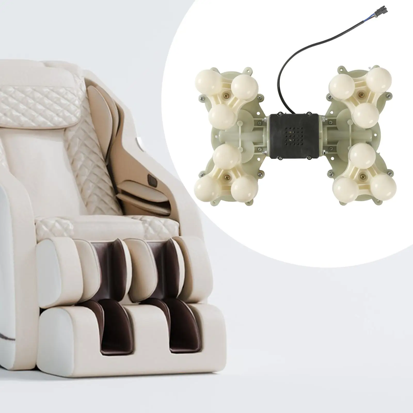 Sturdy Massage Chair Movement Replace Old Broken Massager Durable Accessory for Tool for Massage Areas Home Use