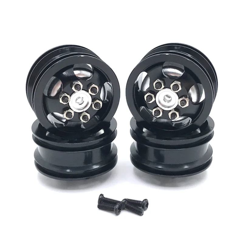 Upgrade Metal Wheel Hub For WPL C14 C24 B14 B16 B24 B36 HengLong FeiYu JJRC RC Car Parts