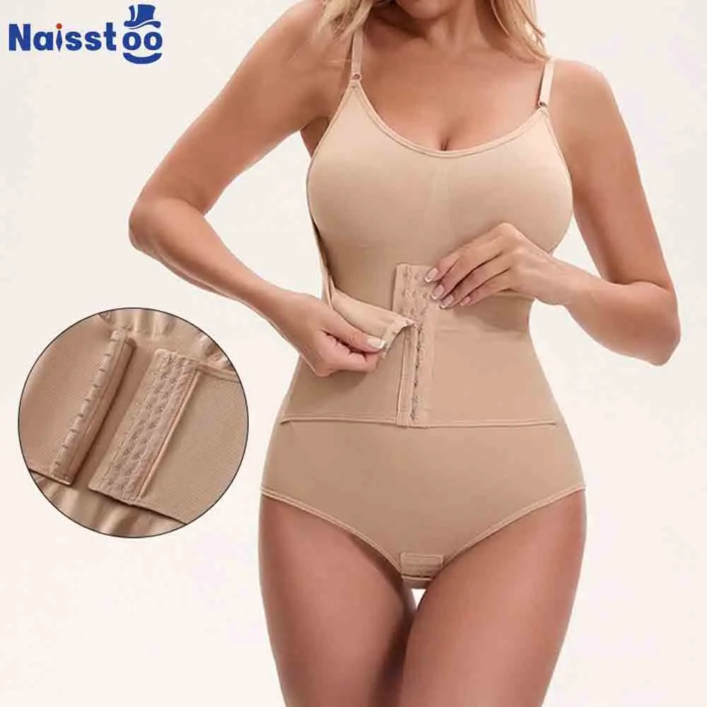 

Naisstoo Shapewear Bodysuit Women Tummy Control Tight Slimming Waist Trainer Body Shaper Jumpsuit Drop Shipping Bodysuits