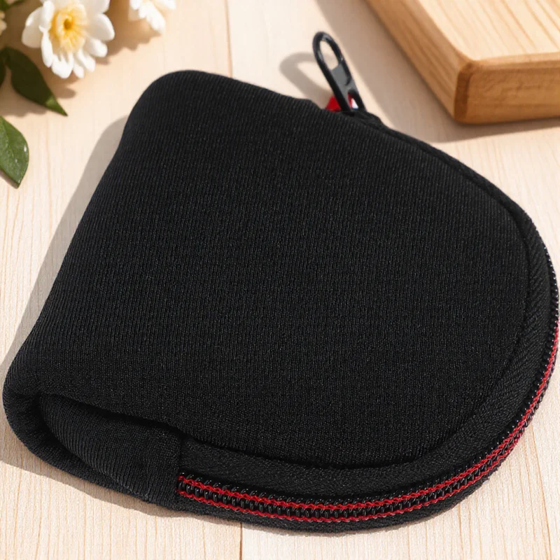 

Camera Lens Pouch Bag Foldable Filter Storage Case Lightweight Portable For Lens Caps Accessories Organizer Round Neoprene