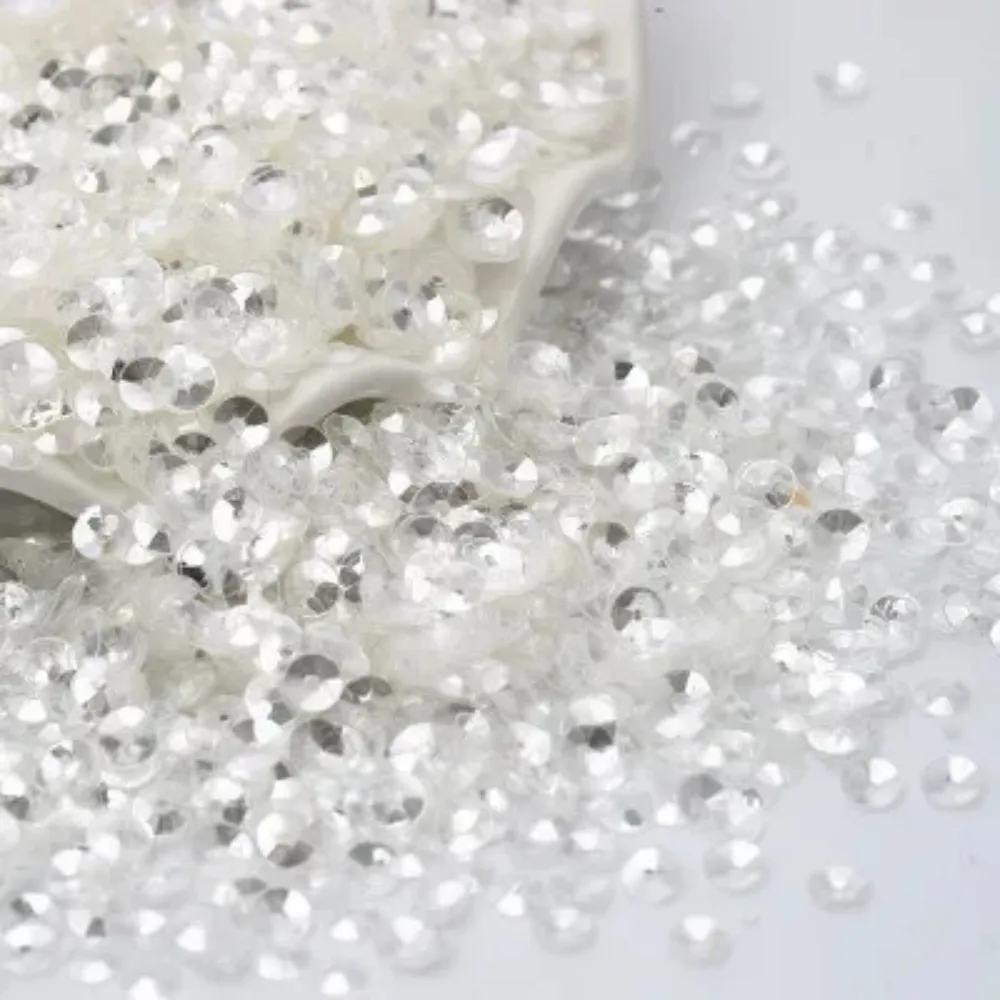 Multi Size 30g/Lot Clear Crystal pvc loose sequins Paillettes sewing Wedding Craft, Kids DIY Women Garments Accessories