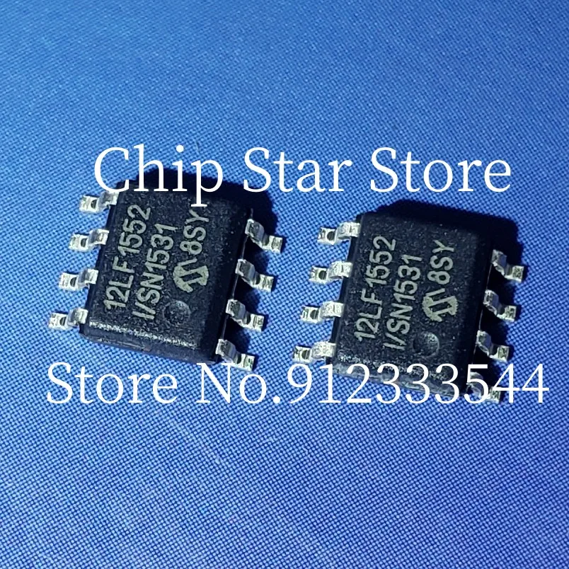 5-50pcs  PIC12LF1552-I/SN PIC12LF1552T-I/SN PIC12LF1552 SOIC8 8Bit Microcontrollers MCU 100%New And Original