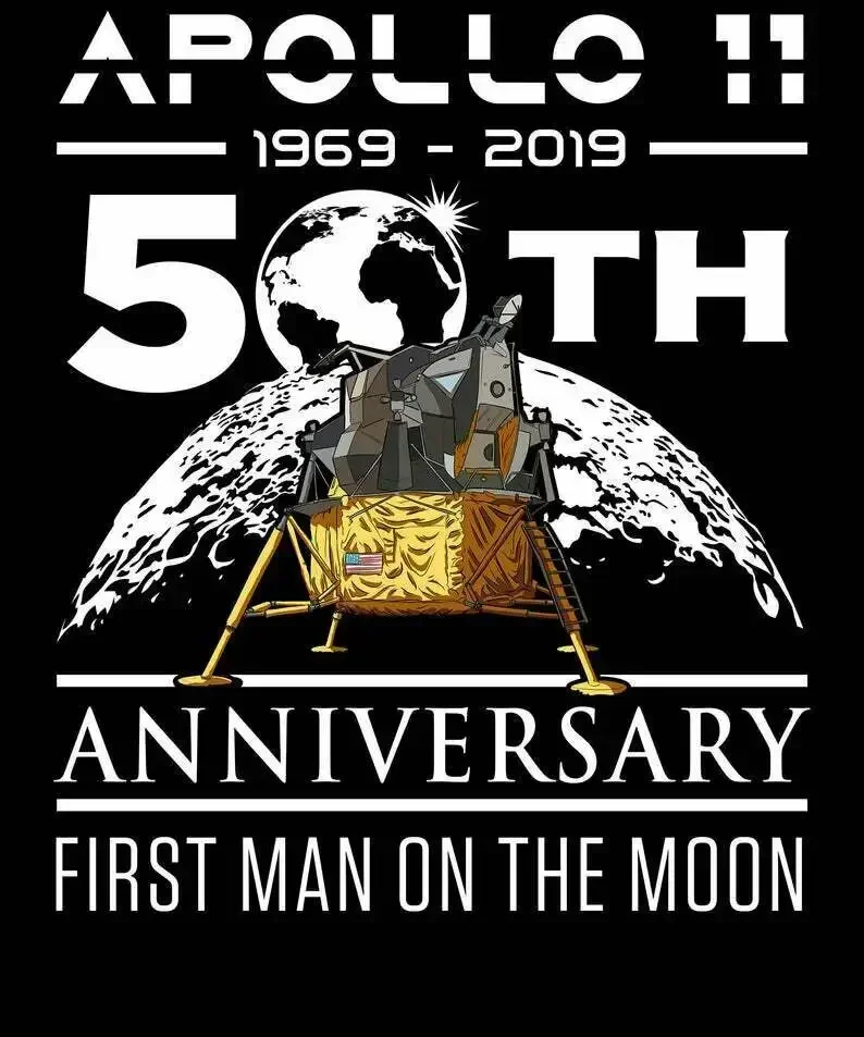 50Th Anniversary Apollo 11 Moon Landing 1969 Shirt To Celebrate The Shirt 2019 Unisex Tees