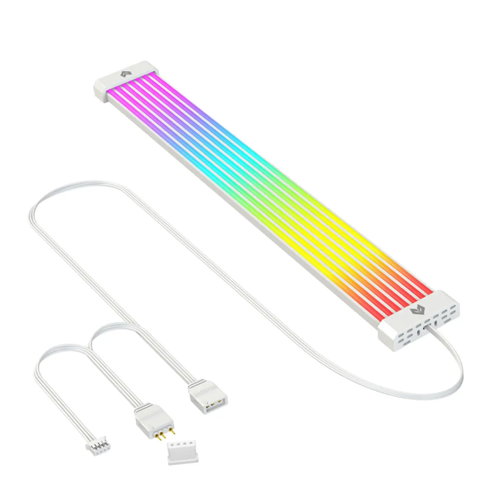 ARGB motherboard power cable, magnetic mounting, flexible LED