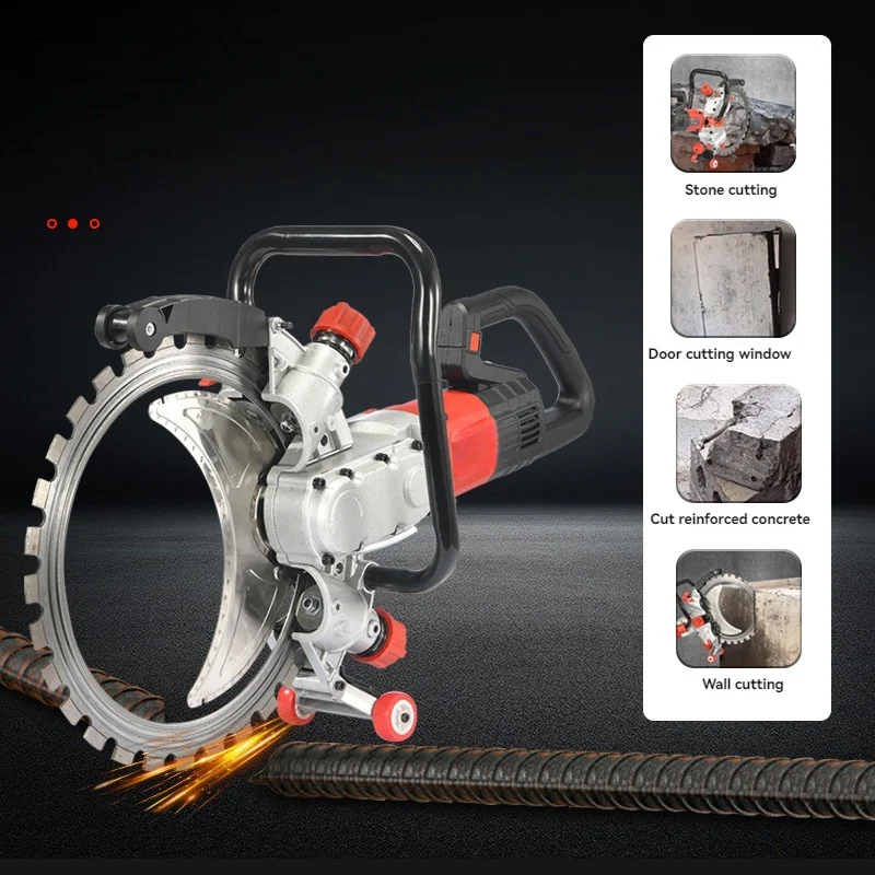 

Brushless Overclocking Ring Saw Electric Cutting Concrete Saw 9500/9800W High Power Wall Ring Cutting Machine