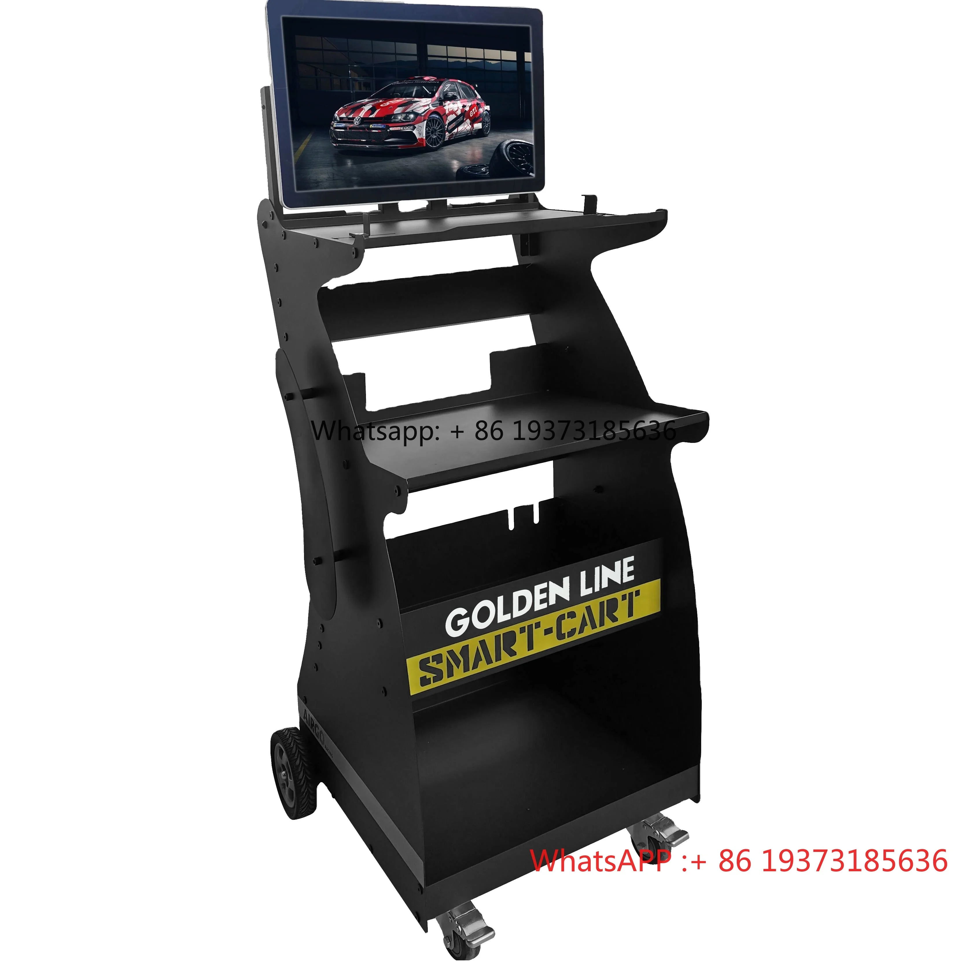 GL409 Two-Tray Smart Movable Auto Maintenance Tool Trolley