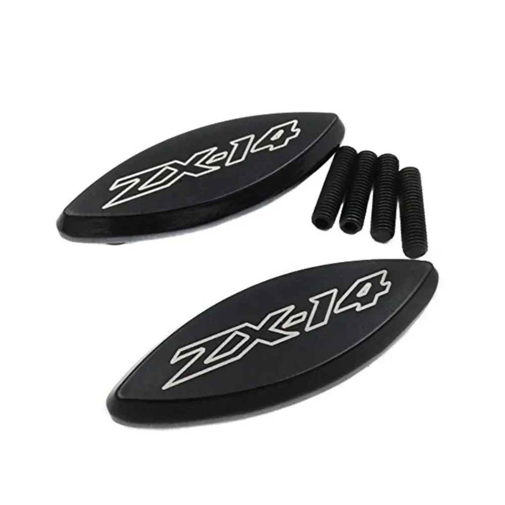 Mirror Block Off Base Plates for Kawasaki NINJA ZX-14/ ZX-14R / ZX1400 2006-2014 Motorcycle Accessories