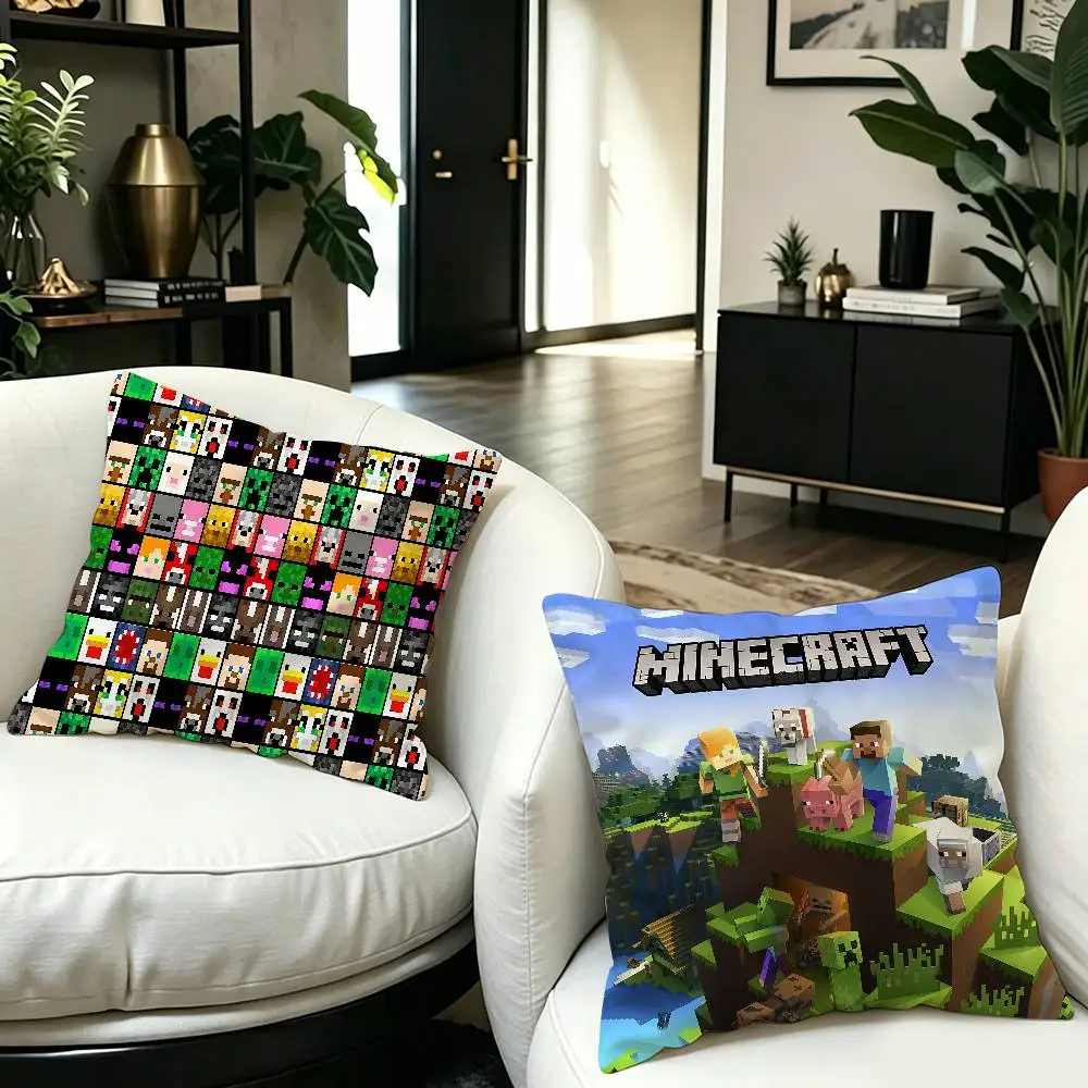 Game M-Minecraft pillow cover sofa cushion cover home room decoration children gift