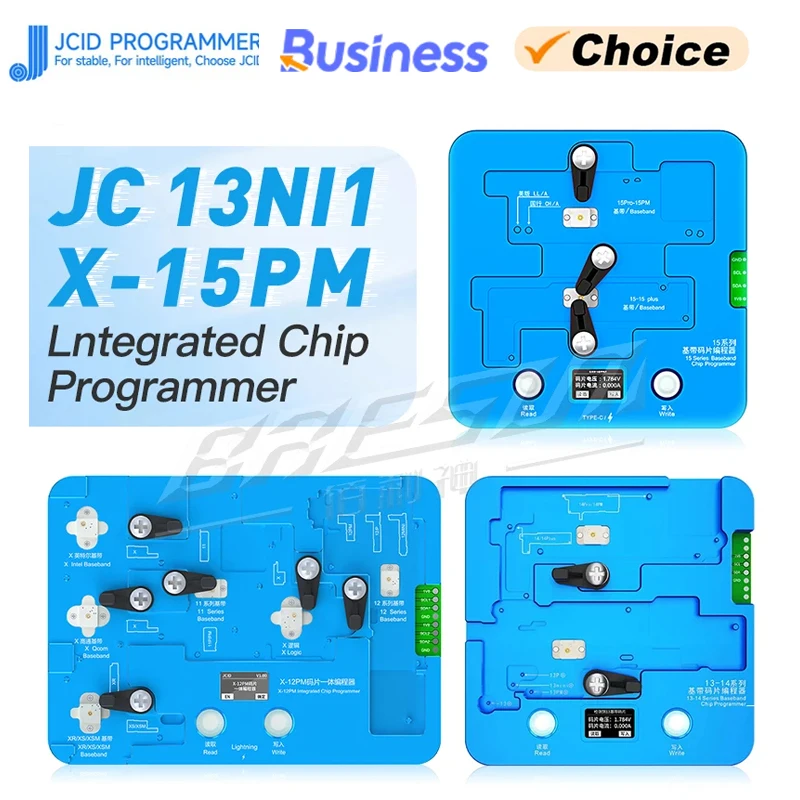 JCID JC 13NI1 Lntegrated Chip Programmer Baseband Logic Intel Qualcomm EEPROM iPhone X XS 11 12 13 14 15 PRO MAX Logic Repair