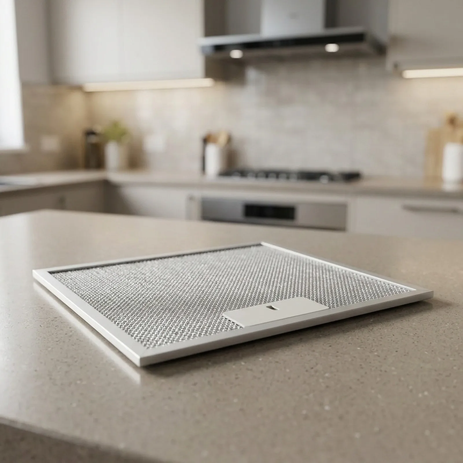 For Kitchen Ventilation Cooker Hood Filter 5 Layers Grease Filtration 294mm X 250mm Effective Filtration For Most Range Hoods