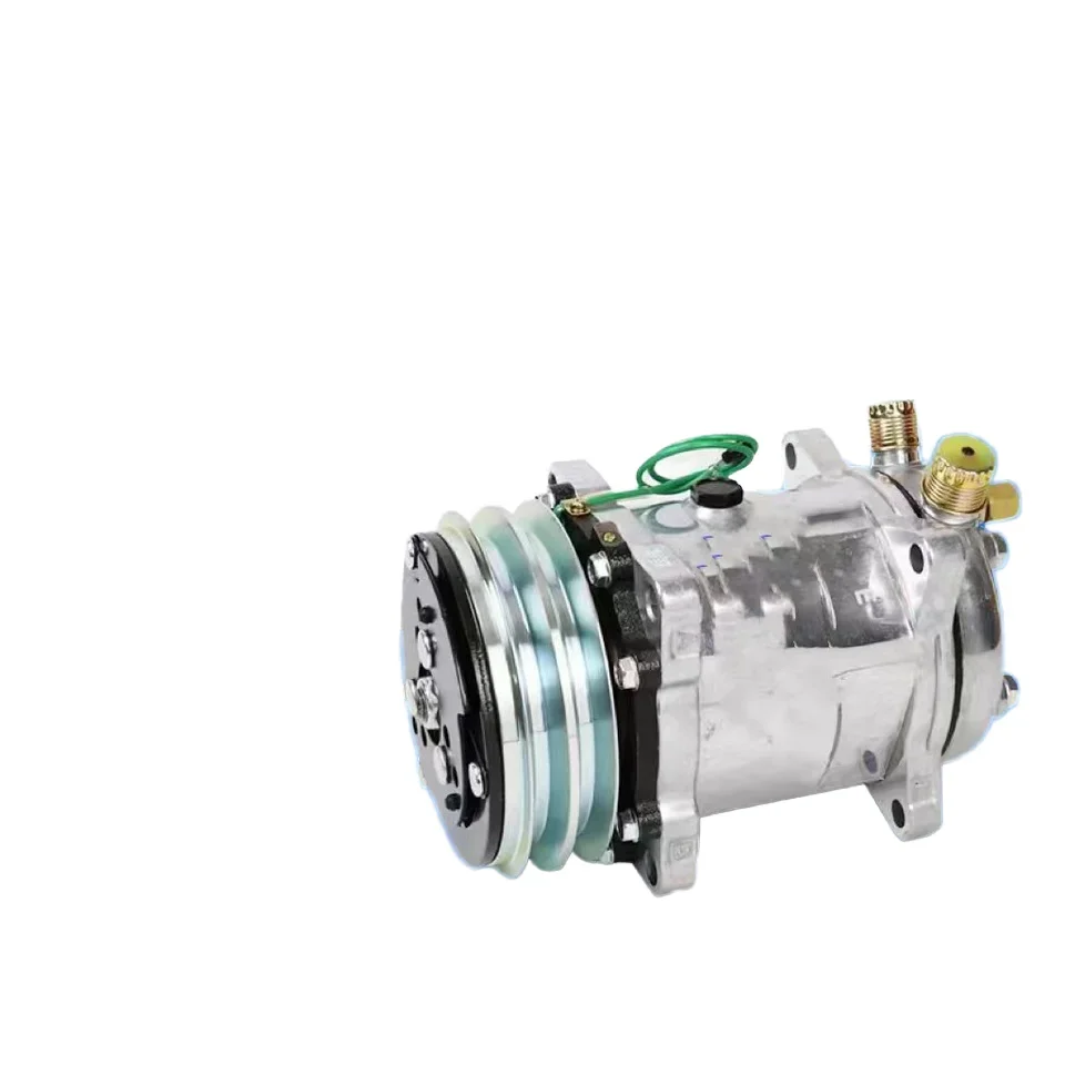 Wholesale 12V Auto Air Condition Compressor for Freezer Refrigerator Car Lorry Heavy Truck-New Cheap AC Compressor for Vehicles