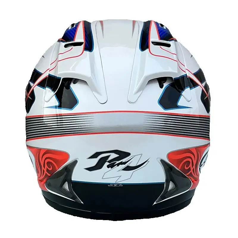 Casco de carreras de rally profesional aprobado por DOT, casco Dani Pedrosa para hombre, Retro, perfecto para cascos de motocicleta Vintage de cara abierta