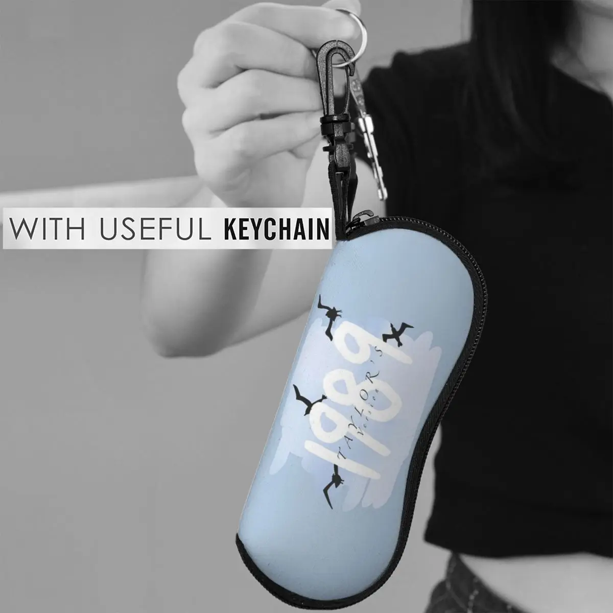 1989 نسخة تايلور شل نظارات حالة حامي النظارات الشمسية مربع النساء الرجال لينة حقيبة النظارات الحقيبة