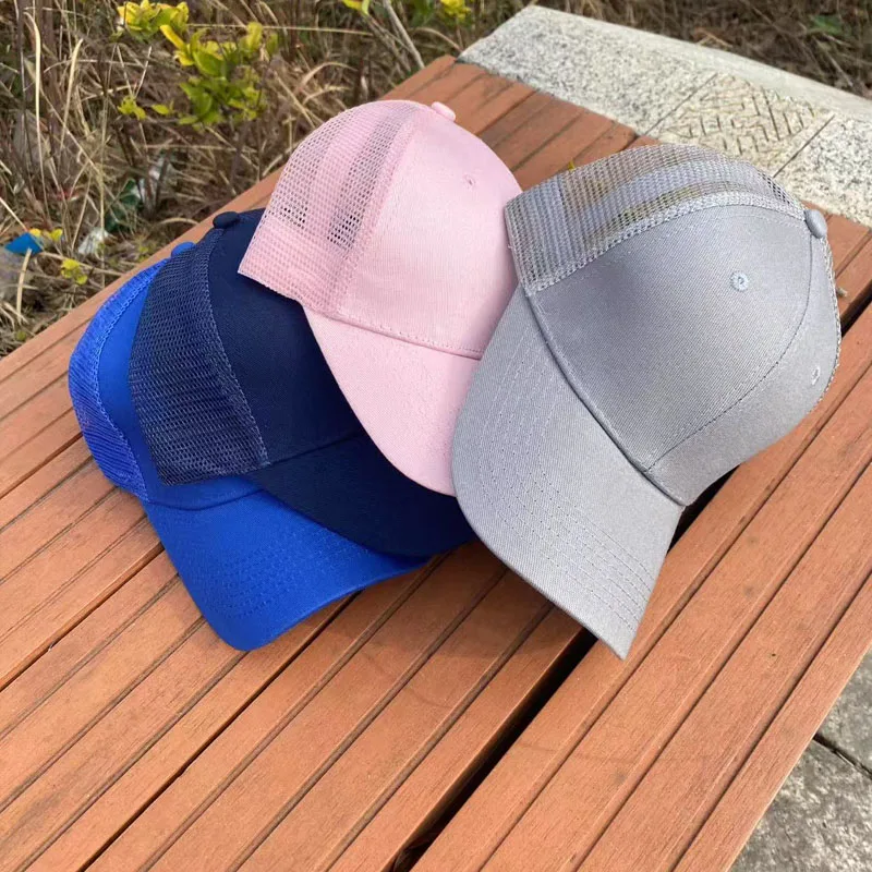 أزياء الرجال قبعة بيسبول شبكة فارغة التمويه بلون الهيب هوب قبعة الرياضة في الهواء الطلق للجنسين قبعة صيفية قبعات سائقي الشاحنات #6