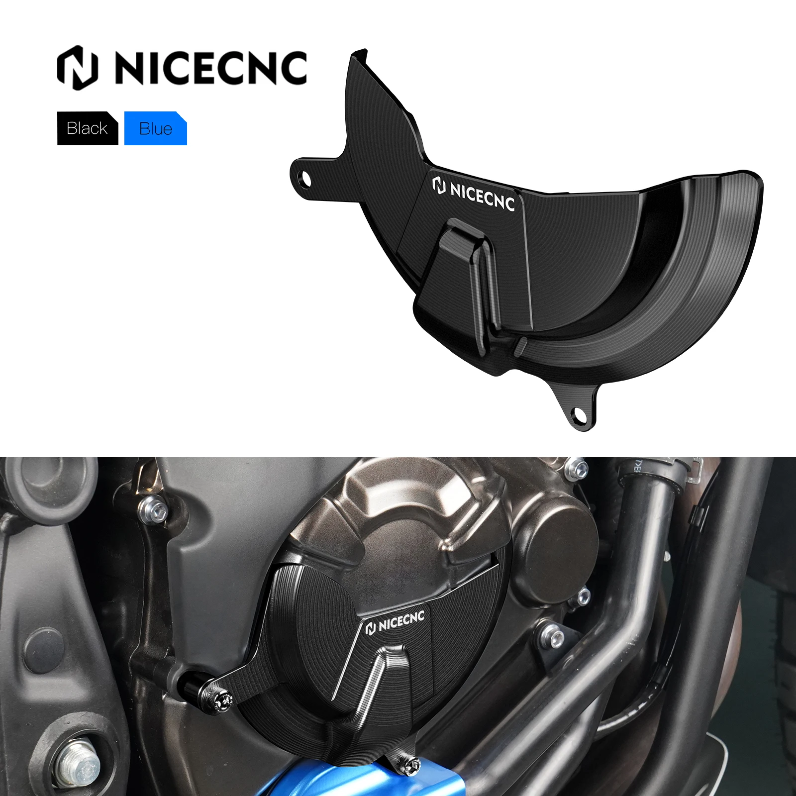 

For Yamaha Tenere 700 XTZ 700 2019-2024 Engine Clutch Guard Cover XSR700 2019-2023 MT07 2018-2020 XTZ Tenere 700 Rally Edition