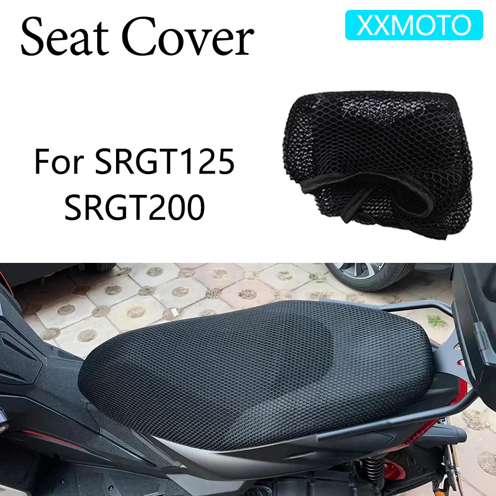 

For Aprilia SRGT125 SRGT200 SR GT125 GT200 GT 125 200 Motorcycle Seat Cover Heat Insulation Breathable Protection Cushion