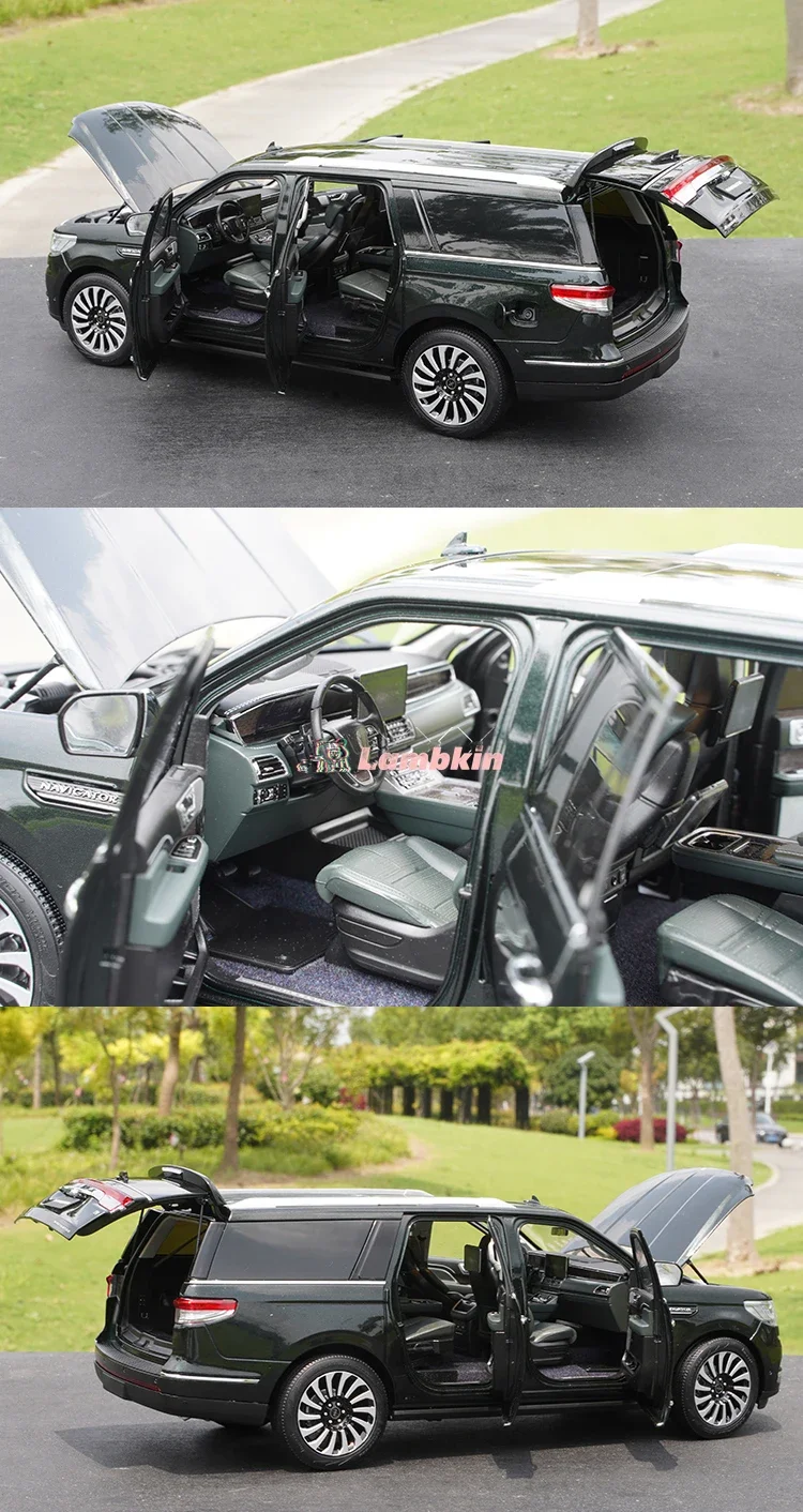 Model Decoration 1:18 For Original Lincoln NAVIGATOR Crossover SUV Simulation Alloy Car Model