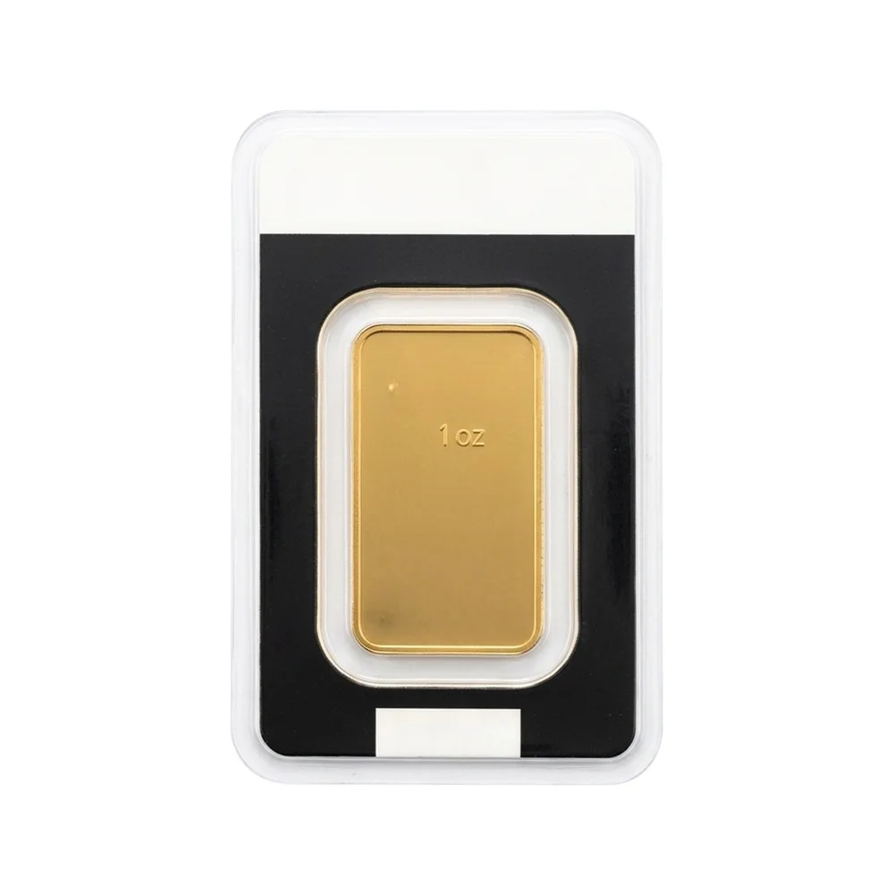 2026 new non-magnetic 1oz gold Copper bar Craft Swiss gold bar with Sealed Packaging serial numbers decorative gift collection