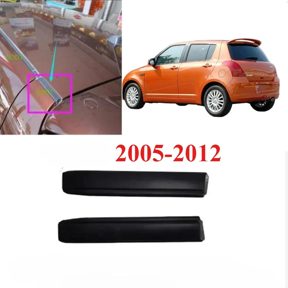 

2 Pieces Roof Rubber Stripe for Suzuki Swift 2005-2012 Protector Weatherstrip for Swift Roof Outer Rain Rubber Seal