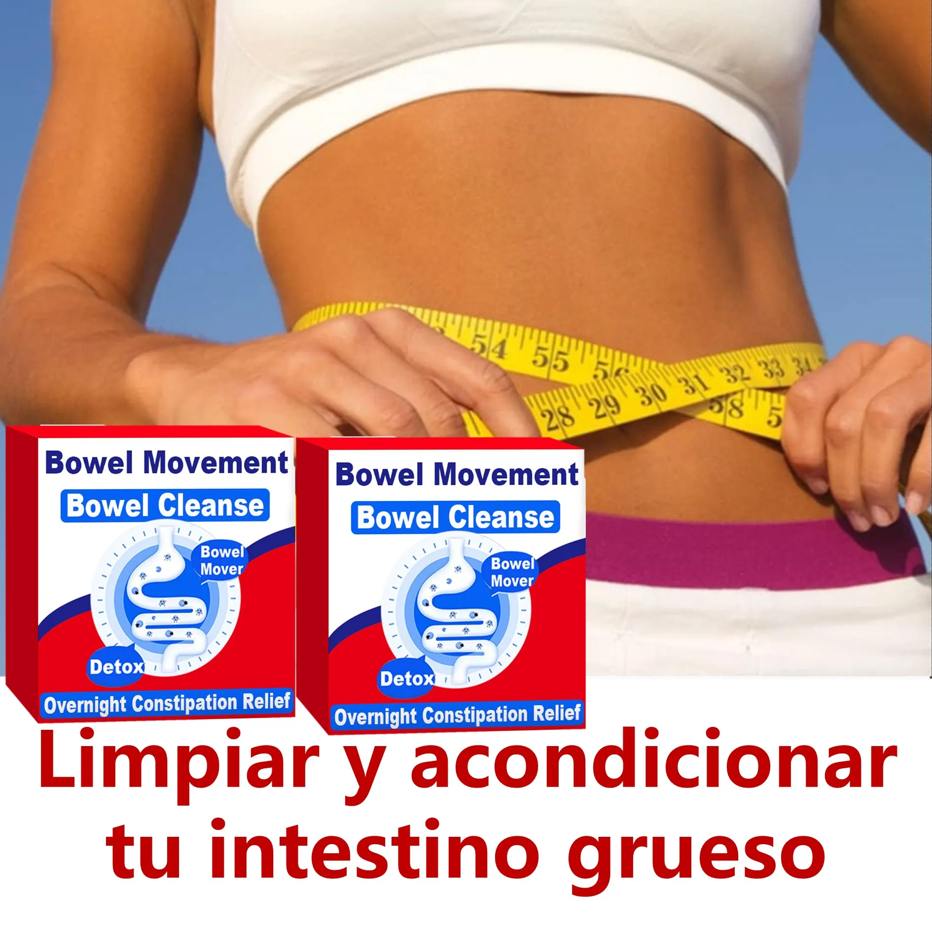 

Capsule Slimming Colon Cleanse Detox Safe Effective Home Solution Occasional Constipation Relief for man and women