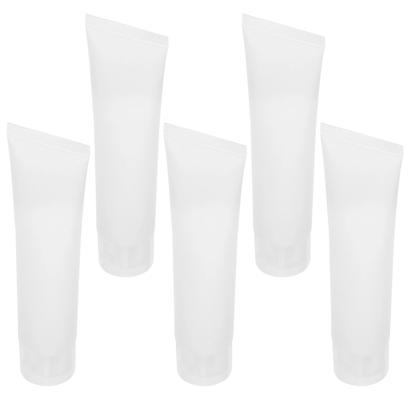 

5Pcs Refillable Travel Bottles Eco-Friendly Squeeze Storage Containers for Shampoo Face Wash Lotion Hand Cream Body Lotion