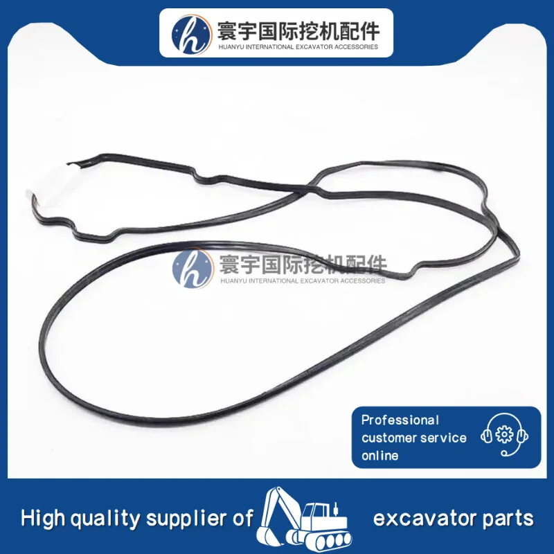 

1 шт. ME300831 Kato HD1430V 2045 прокладка крышки клапана уплотнение резиновая полоса сальник 6M60 часть экскаватора