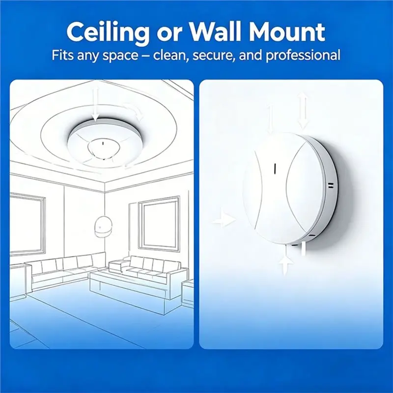 Stylish-AX3000M Wifi6 Ceiling AP Gigabit POE RJ45 Wireless Indoor Access Point 2.4Ghz& 5Ghz Dual Band Wifi Router Repeater
