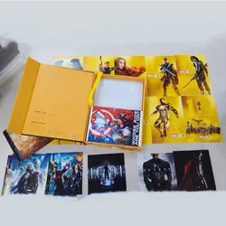 Marvel periferiche 10 ° anniversario confezione regalo Iron Man Thor Captain America Poster Doctor Strange cartolina Collection regalo di festa