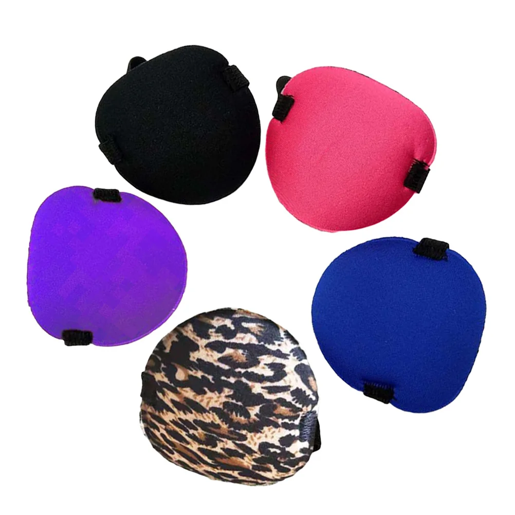 5 Pcs Soft Medical Eye Patch Elastic Patches for Amblyopia Single Strabismus The Mask Amblypia Kids Blindfold